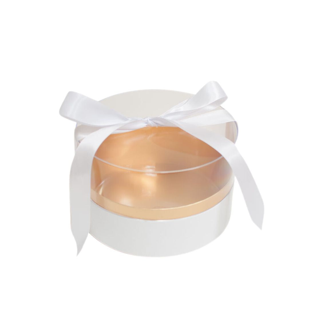 Medium Injection Transparent Round Box