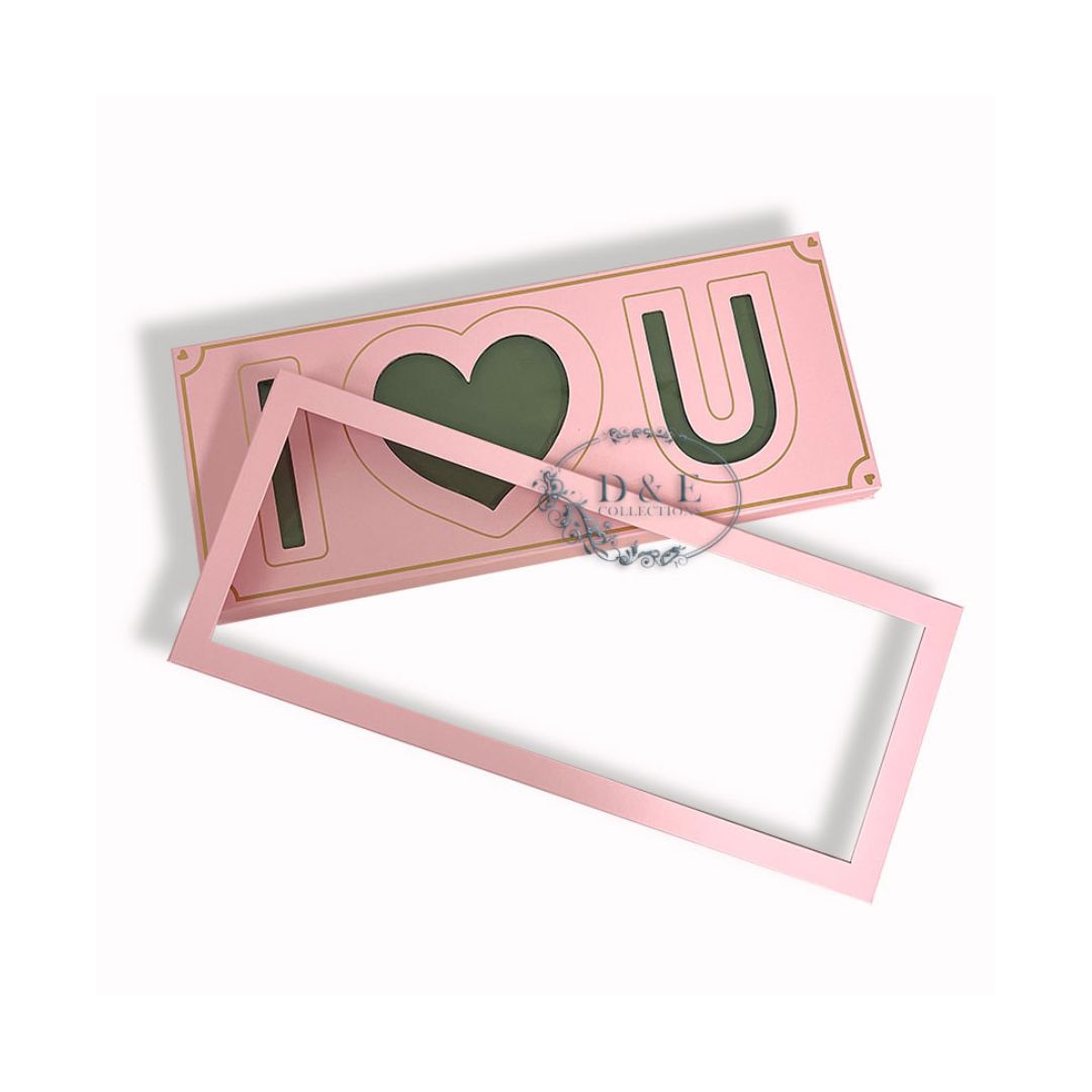 Folding I Love You Flower Box