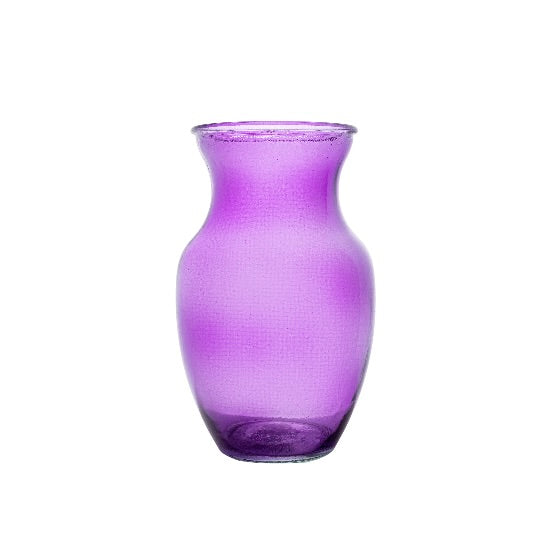 Belly Glass Vase 4w X 8h