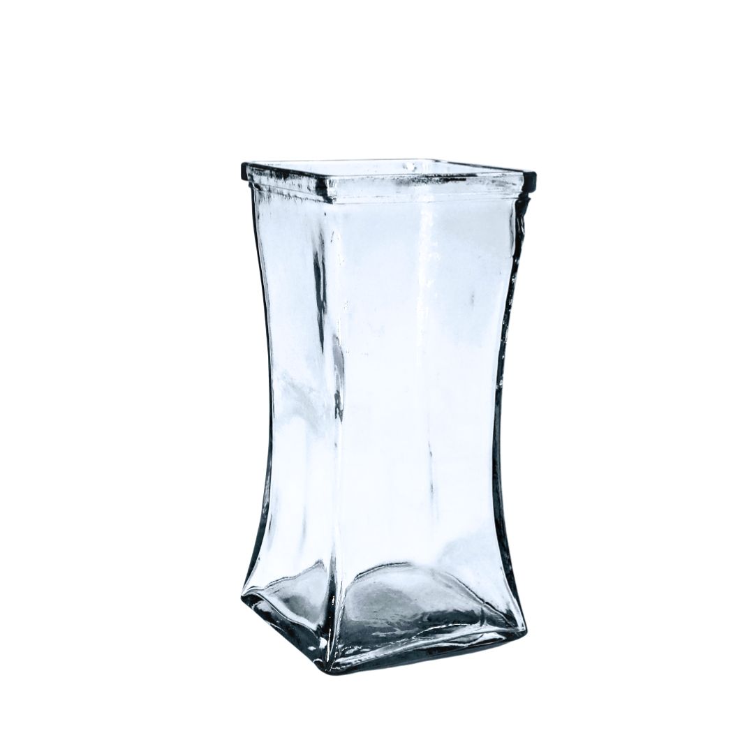 Tapered Square Vase 6.75x3