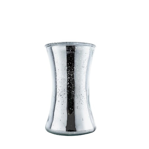 Mercury Hour Glass Vase 8x5