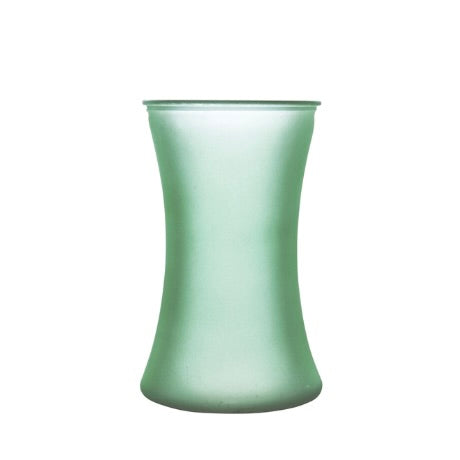 Frosted Glass Vase 5w X 8h