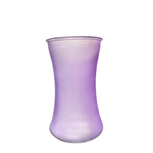 Frosted Glass Vase 5w X 8h