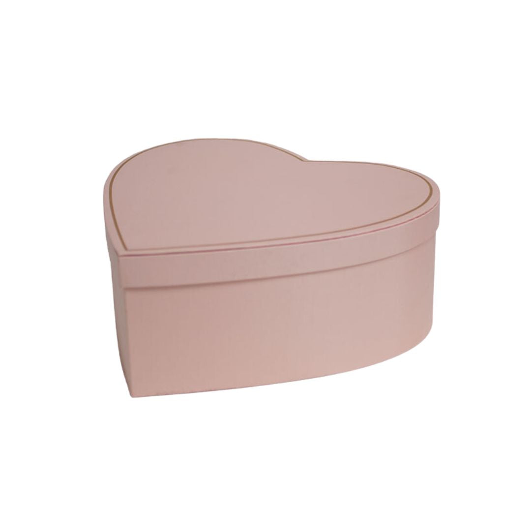 Big Heart Shaped Flower Box With Liner and Foam