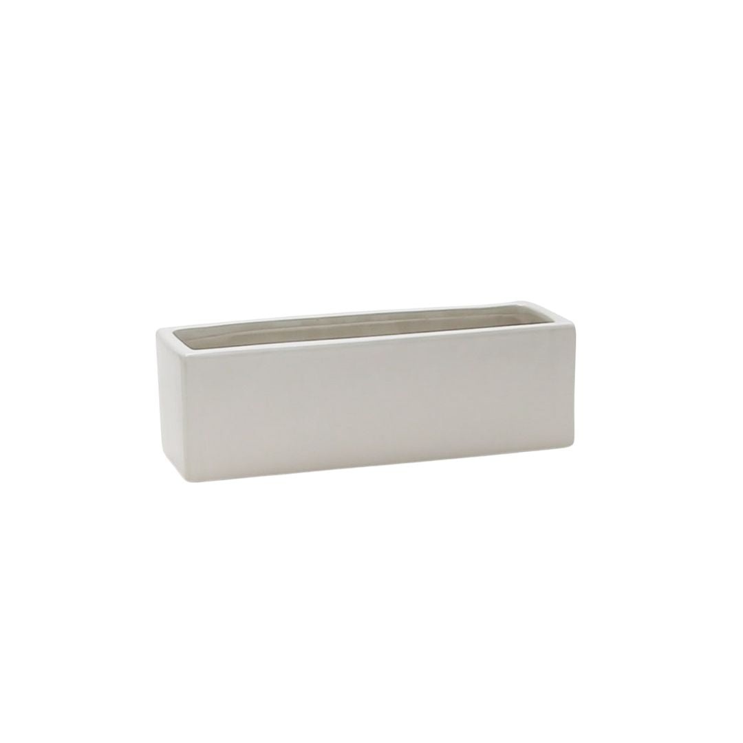 Ceramic Rectangle Container 12x4x4