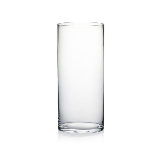 Cylinder Glass Vase 14"x6"