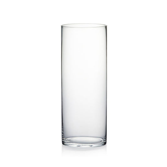 Cylinder Glass Vase 16"x5.75"
