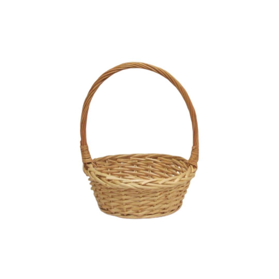 Split willow round basket 201 tray