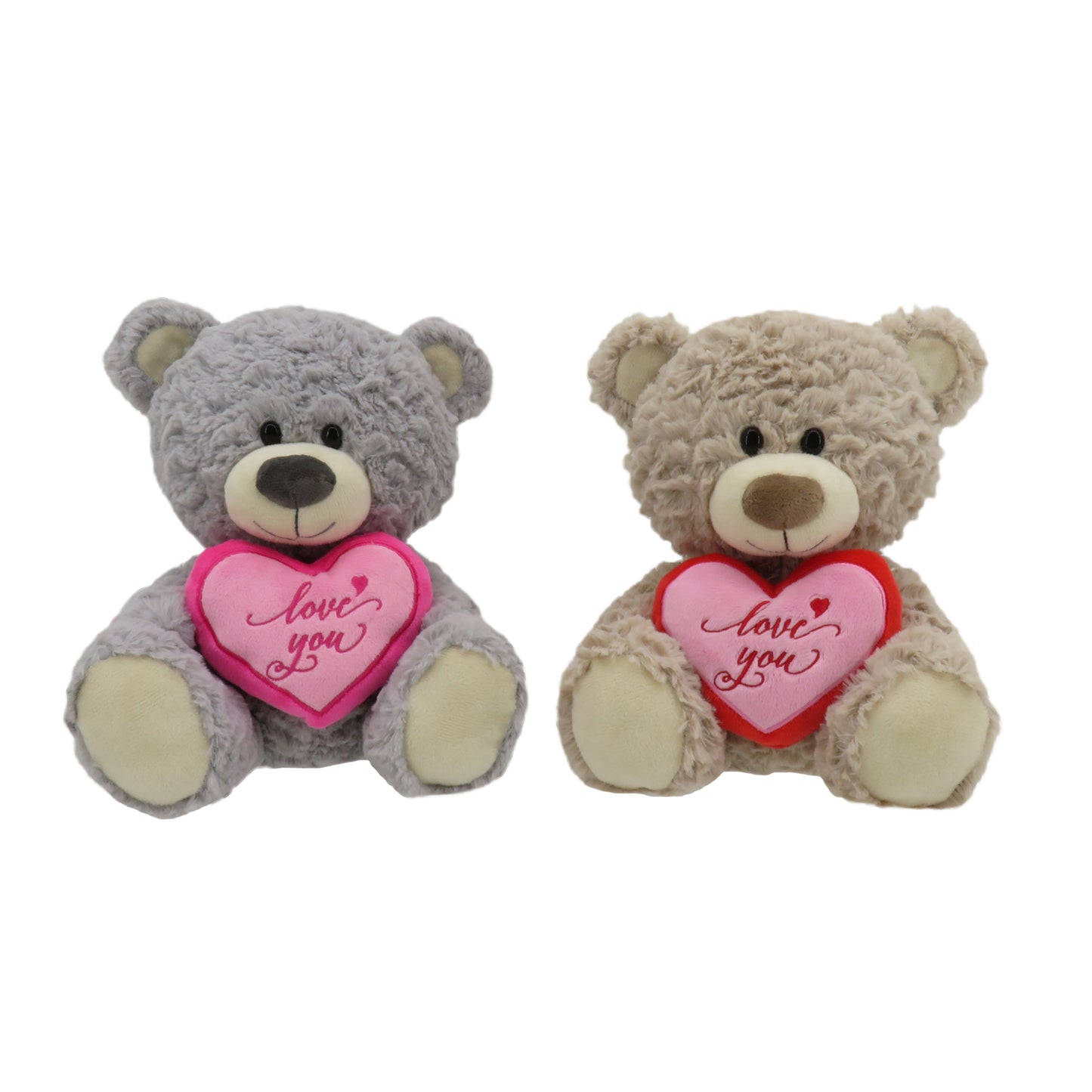 10" Curly Fur Teddy Bear