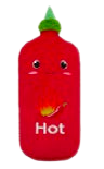 24" Yum Yum Smoochy Pals Hot Sauce
