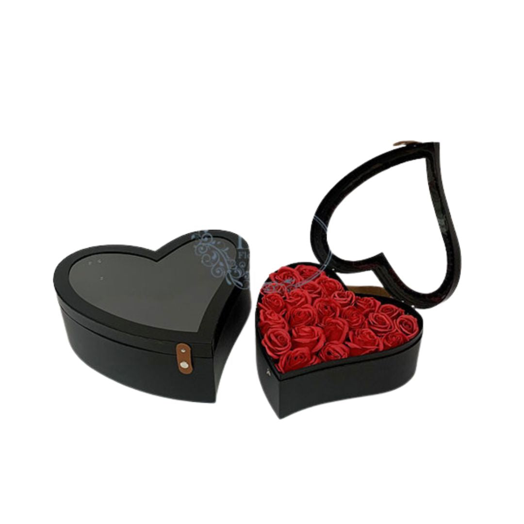 Heart Shape Flower Box With Handle