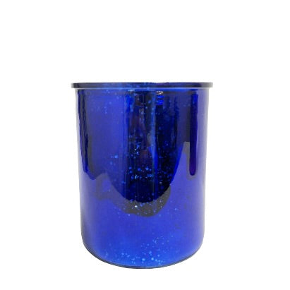 Cylinder Mercury Glass Vase 5w X 6h