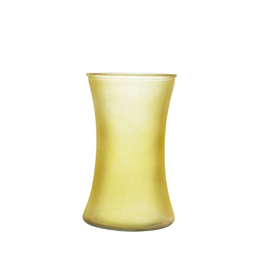 Frosted Glass Vase 5w X 8h