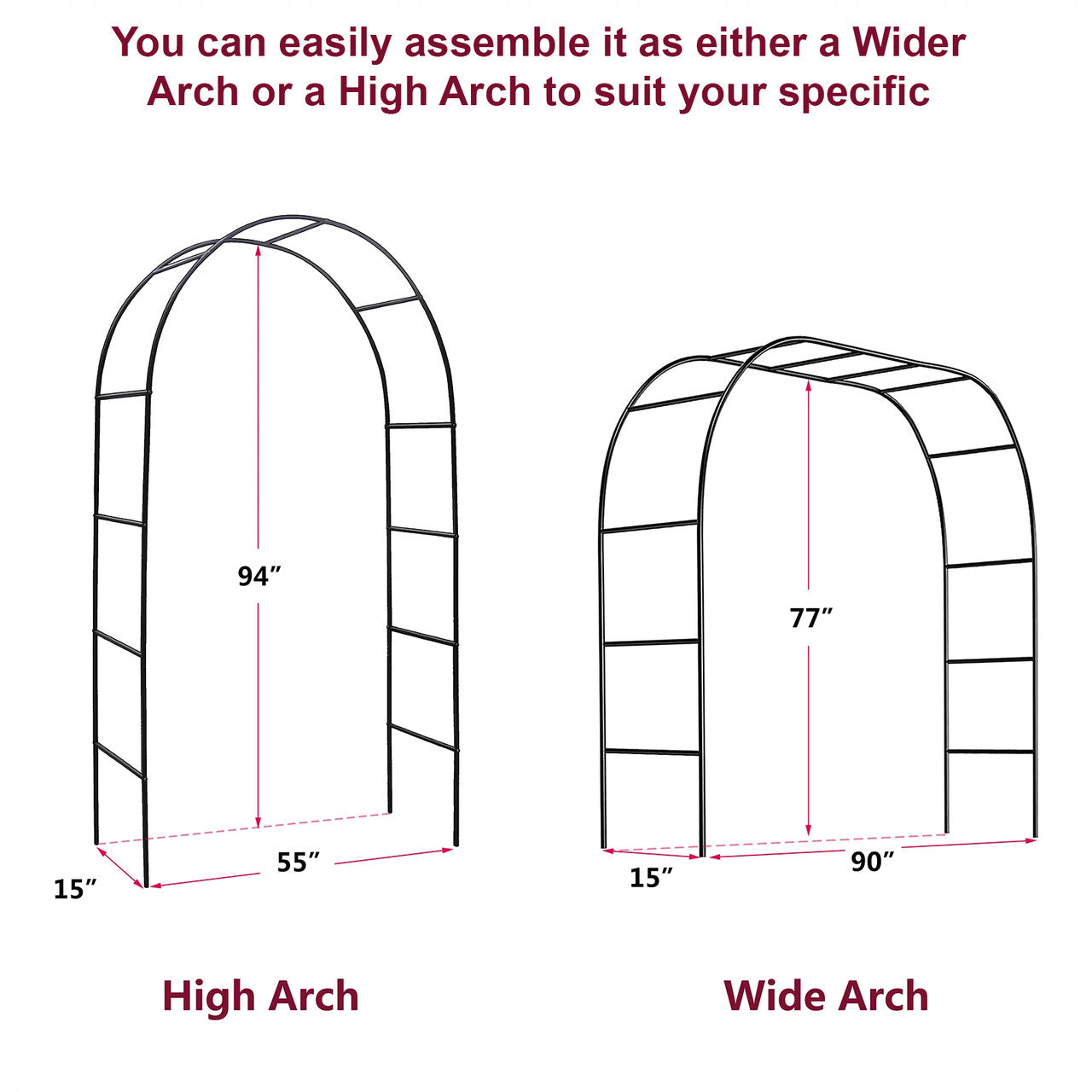 Metal Wedding Arch