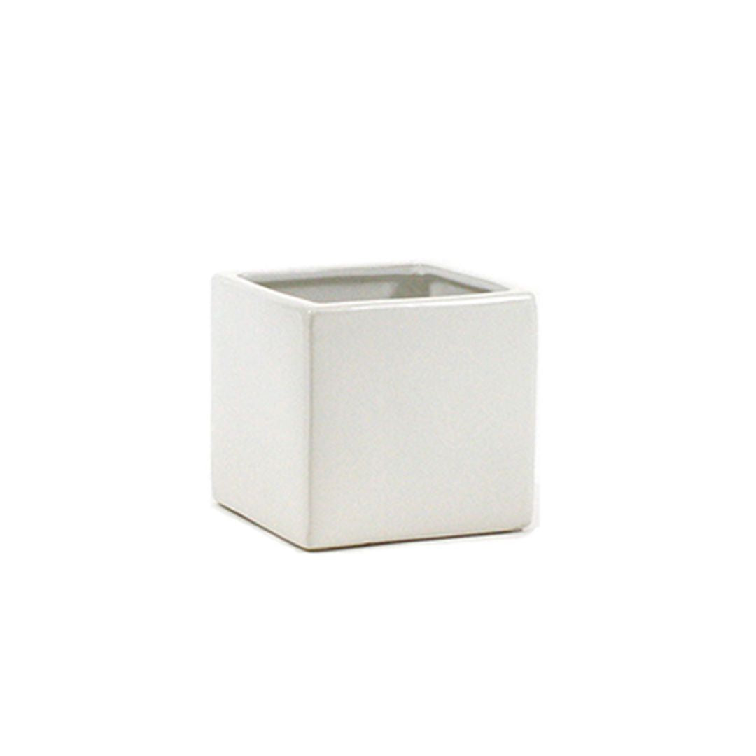 Ceramic Square Cube 6.5x6.5