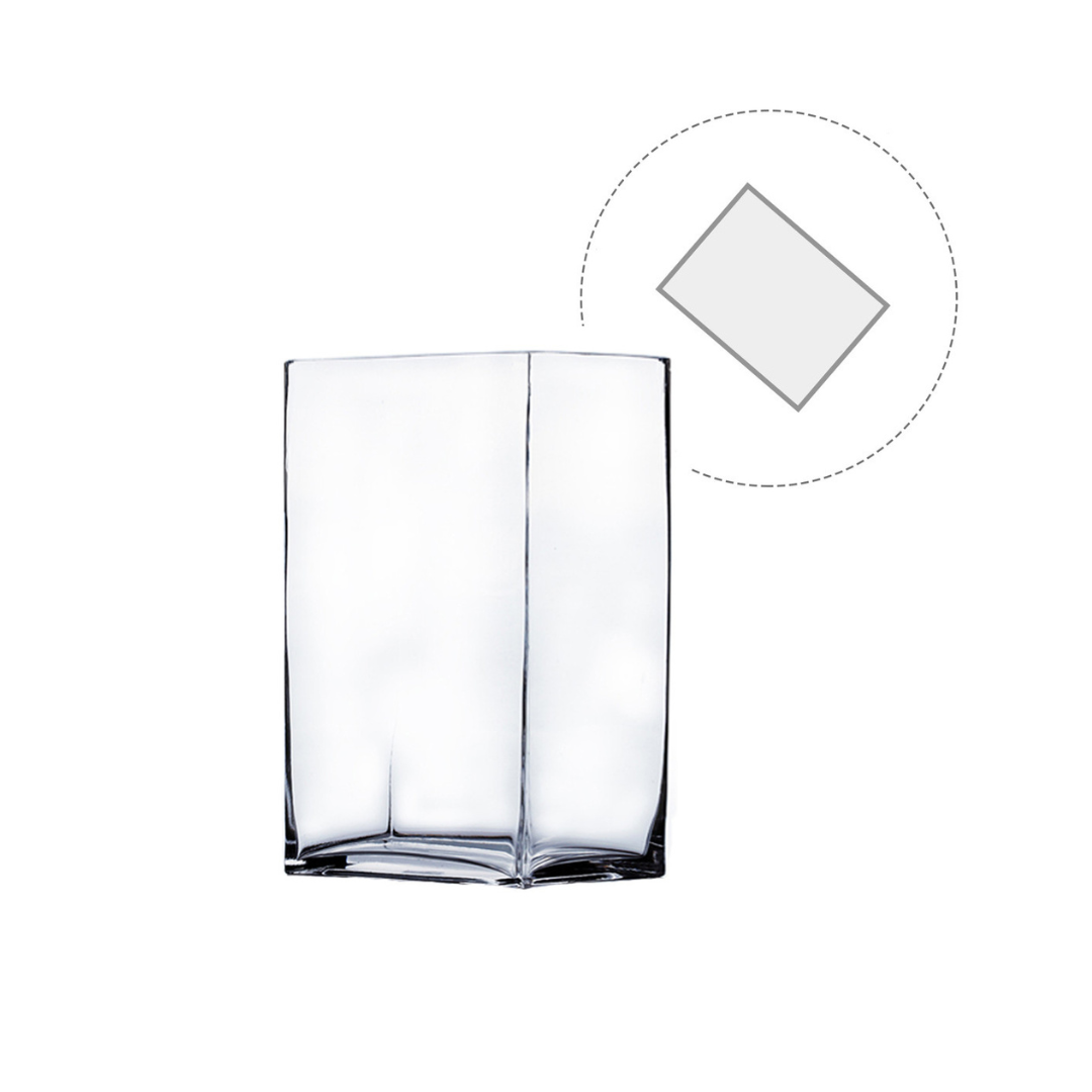 Block Vase 7"x4"x3"