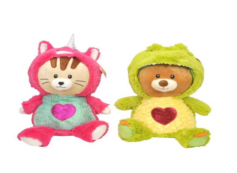14" Cute Valentine Teddy Bear/Cat
