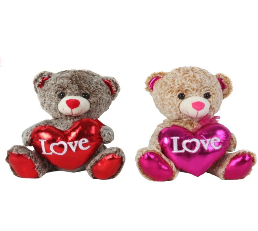 11.5" Ruby Love Bear